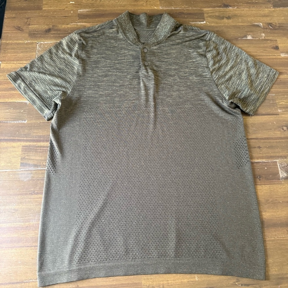 Lululemon Olive Green Shirt
